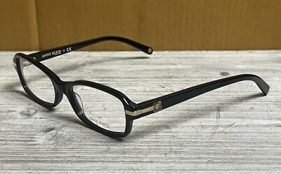 ANNE KLEIN AK8110 147 Eyeglass Frames Black Full Rim 50-16-135 (Floor Model) - Image 1 of 4