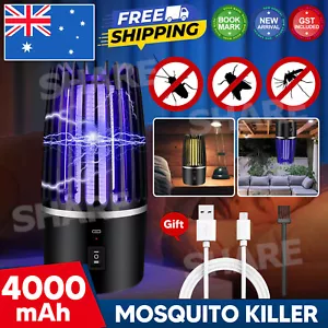 Electric Mosquito Killer Lamp Fly Trap Insect Bug Zapper Catcher UV Mozzie NEW - Picture 1 of 10