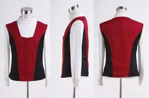 Star Trek Kirk Shirt Vest Uniform Unisex Costume Cosplay Carnival Uniform - Picture 1 of 6