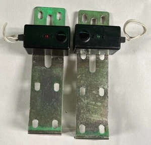 Ryobi Garage Door Opener Safety Sensors Used Includes Brackets - Picture 1 of 6