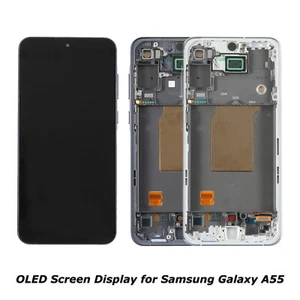 OLED Display Touch Screen Assembly Replacement Part for Samsung Galaxy A55 A556 - Picture 1 of 15