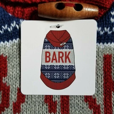 Vibrant Life DOG SWEATER Size XXS 3-5 lb Multicolor Knit Pet Apparel Winter Coat - Image 1 of 4