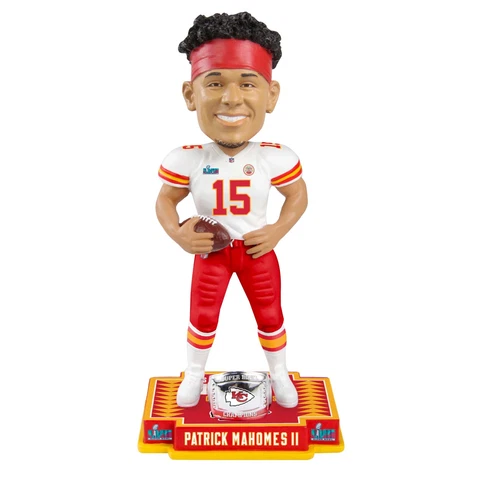 Patrick Mahomes Kansas City Chiefs Super Bowl LVII Champions Bobblehead NFL Cover