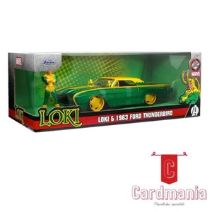 Thor - Loki & 1963 Ford Thunderbird 1/24th Scale Die-Cast Vehicle Replica | New - Picture 1 of 5