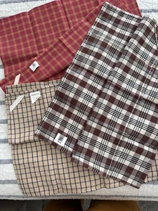 *NEW* Set of 3 Kitchen Towels Check Pattern Cotton Tea Towels - Picture 1 of 1