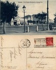 Livorno, Viale regina Margherita e garage FIAT, animata auto, viaggiata 1931
