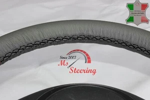 PARA MERCEDES CLASE E W211 02-09 - CUBIERTA VOLANTE CUERO GRIS, PUNTADA NEGRA - Imagen 1 de 6