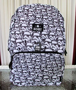 Star Wars Stormtrooper Backpack Large School Travel Bag Disney Acembly NWT - Picture 1 of 10