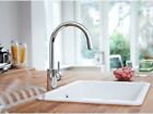 GROHE Concetto Gooseneck Pull Out Sink Mixer Tap Chrome (5 Star) 31117003
