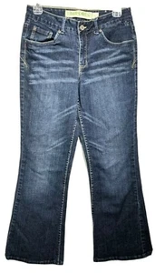 LIMITED TOO Girl's Dark Wash Regular Fit Bootcut Stretch Jeans size 14 1/2 - Picture 1 of 11