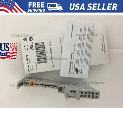 used  Sealed AB1734-TBS POINT I/O Module Terminal Base 1734TBS US Free Tax - Image 1 of 4