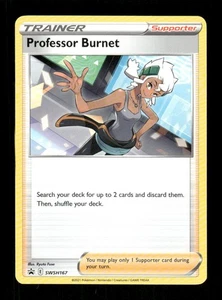 Pokemon SWSH: Sword & Shield Promo Cards #SWSH167 Professor Burnet Promo - Picture 1 of 2