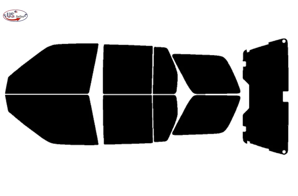 Kit de película de tinte de ventana de 2 capas precortada personalizada computarizada para Infiniti QX-4 1997-2003 Foto 1 de 4