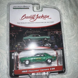 Greenlight 1969 Chevrolet Camaro Z/28 Diecast Modellauto Maßstab 1:64 grün - Bild 1 von 16