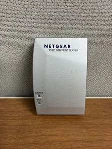NETGEAR PS121 USB MINI PRINT SERVER - USED - WITHOUT OEM POWER CORD AC ADAPTER - Picture 1 of 4