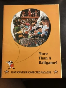 1993 Salem Buccaneers Baseball Souvenir Program - Picture 1 of 8