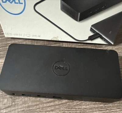 二手 - 原始设备制造商戴尔 D3100 USB 3.0 UHD 4K 扩展坞三视频输出 — 第 1/4 张图片