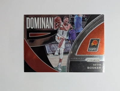 2021-22 Panini Prizm DEVIN BOOKER DOMINANCE Phoenix Suns #3 - Image 1 of 2