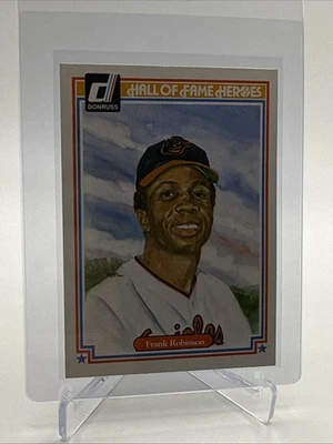 Tarjeta de béisbol 1983 Donruss HOF Heroes Frank Robinson #19 como nueva envío gratuito Foto 1 de 3