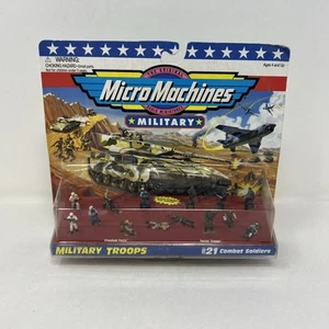 Vintage Galoob 1994 Micro Machines Military Troops #21 Combat Soldiers New - Picture 1 of 7