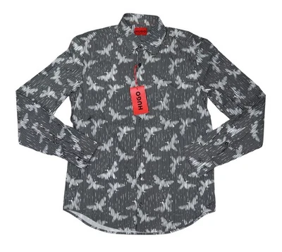 Hugo Boss Ermo Slim Fit Red Label Long Sleeve Button Down Men's Shirt NWT - Image 1 of 2