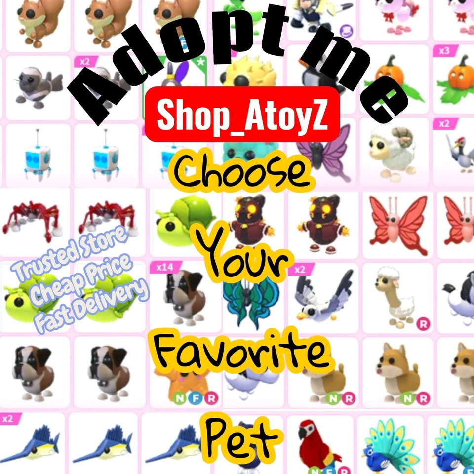 ❤️ Roblox Adopt Me CHEAP and RARE PETS - FAST and CAREFUL transaction ❤️ - Image 1 of 1