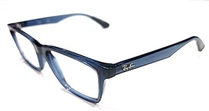 Ray Ban RB7025 5719 Blue Square Eyeglasses Frame 55-17 145 - Picture 1 of 11