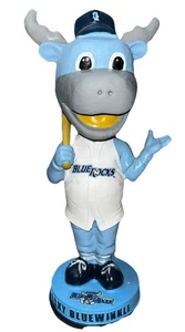 Wilmington Deleware Blue Rocks Bobblehead Rocky Bluewinkle Nuevo En Caja - Imagen 1 de 7