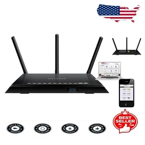 Compact AC1750 Smart Wi-Fi Router - Enhanced Coverage with Dual Band Support - Picture 1 of 6