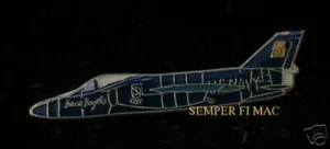 F-11 TIGER BLUE ANGELS 1957 1958 HAT PIN US NAVY MARINE - Picture 1 of 1