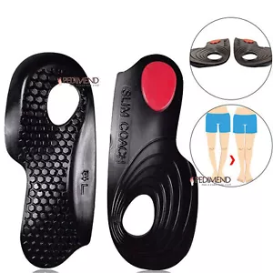 Pedimend™ Gel Flat Foot O/X Legs Correction Insoles Arch Support Orthopedic Pad - Picture 1 of 8