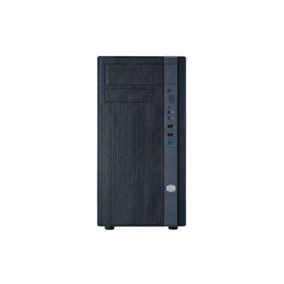 Cooler Master N200 No Power Supply MicroATX Mini Case (Midnight Black) - Image 1 of 4