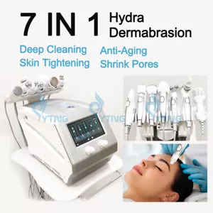 7 IN 1 skin cleansing Hydra Dermabrasion Skin Rejuvenation Lift hydro Machine - Picture 1 of 14