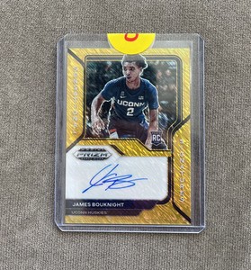 2021 Prizm Draft Picks James Bouknight Gold Shimmer Auto Rookie RC /10