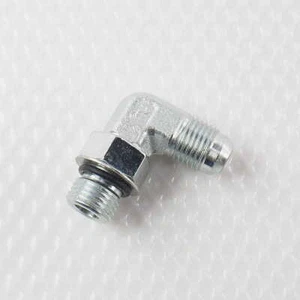 Montaje hidráulico Parker 6801-06-06 90° 3/8" macho JIC x 3/8" #6 macho junta tórica boss - Imagen 1 de 1