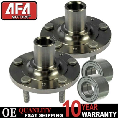 Pair Front Wheel Bearing Hub for 2009 2010-2013 Mazda 6 2.5L 4 Cylinder - Image 1 of 4
