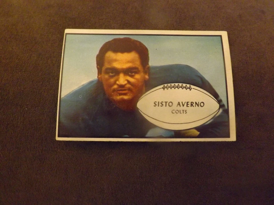 1953 Bowman Sisto Averno Card - Image 1 of 1