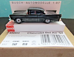 BUSCH HO - 1957 Chevrolet Belair  "Black" #45003 - Picture 1 of 1