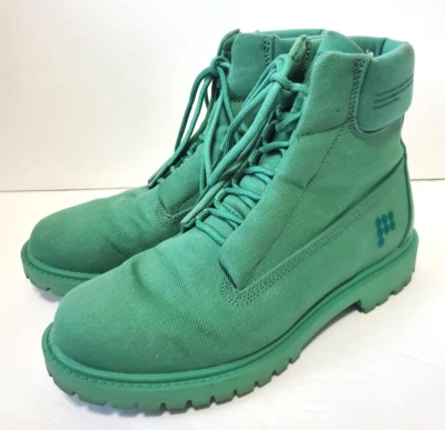 Timberland X Pangaia A5XX7 Women Green 6-Inch Waterproof Ankle Boot A7219 Sz 7.5 - Image 1 of 4