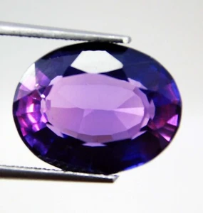 Certified 11.60 Ct Extremely Rare Natural Tanzanite Loose Gemstone - Picture 1 of 8