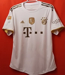 FC Bayern Munich 2022 2023 adidas away soccer Jersey 10th BL Title Women's Sz L - Picture 1 of 7