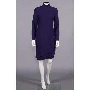 Gianni Versace Wool Day Dress made in Italy, circa 1990s - Picture 1 of 6