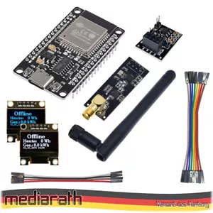 OpenDTU Hoymiles kit fai da te display SSD1306 ESP32 NRF24L01 + cavo presa antenna - Foto 1 di 14