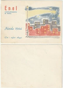 PUBBLICITARIA - AUGURALI - ENEL - BUON NATALE 1964 -52762- - Picture 1 of 1