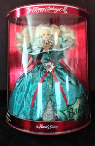 VTG Barbie 1995 Happy Holidays Special Edition Mattel #14123 - Picture 1 of 4