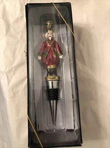 Katherine's Collection Nutcracker Wine Bottle Stopper Christmas #22-722921 - NEW - Picture 1 of 5