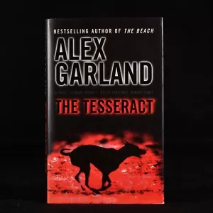 1998 The Tesseract by Alex Garland First Edition First Impression Signed Dustwra - Imagen 1 de 6