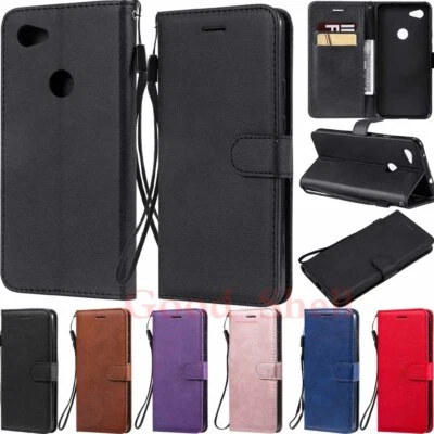 For Google Pixel 5 4 3A 2 XL Magnetic Flip Wallet Card Holder Leather Case Cover - Image 1 of 4