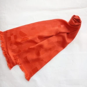 Pure Silk Stole Wrap /Japanese Silk Crepe Tango Chirimen with a message woven - Picture 1 of 11