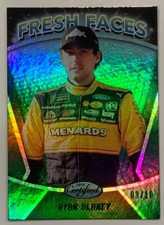 2018 Panini Certified Racing Ryan Blaney Fresh Faces Green Emerald #d 3/10